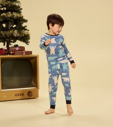 Little Blue House Kids Pajama Set